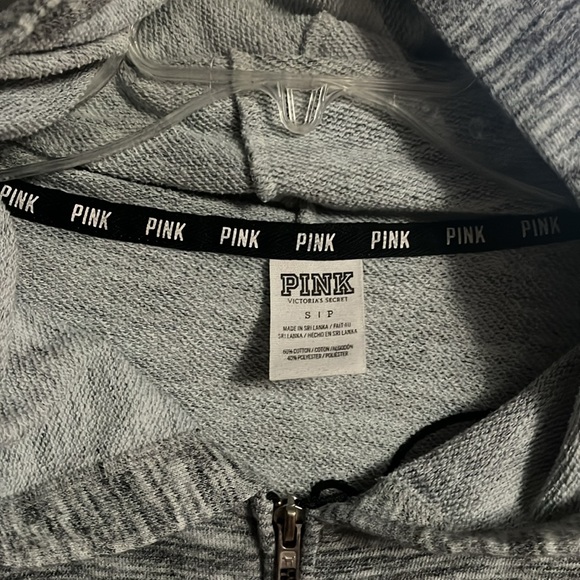 Victoria’s Secret pink zip up hoodie - Picture 3 of 6